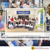 The 3rd TESL Undergraduate Research Symposium